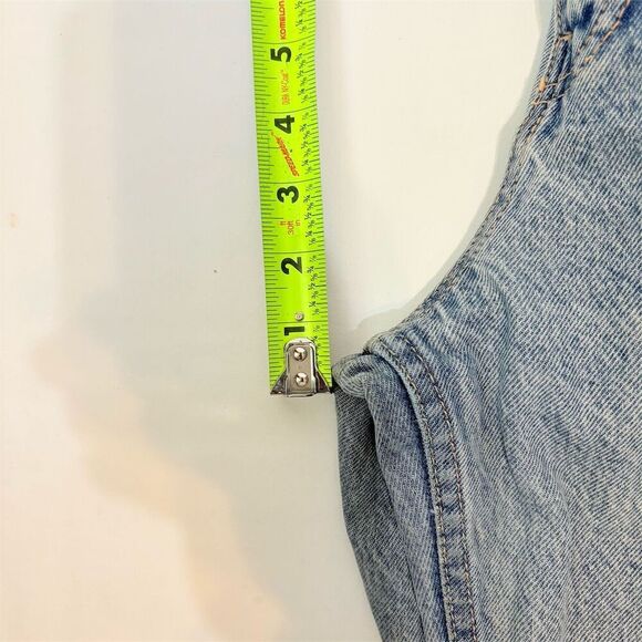 Zara Women's Ripped Distressed Light Wash Denim Jeans Size 8 - Picture 9 of 11